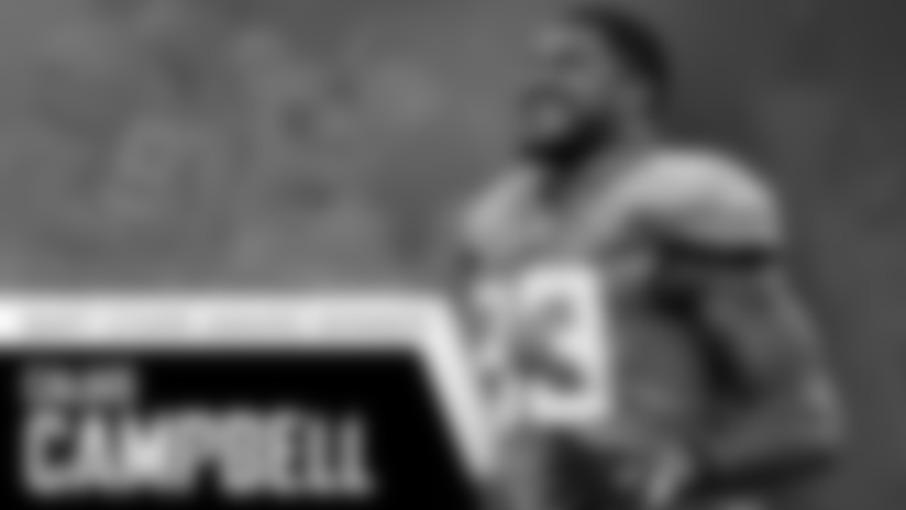 Calais Campbell of the Jacksonville Jaguars is the winner of the 2019 Athletes in Action/Bart Starr Award.