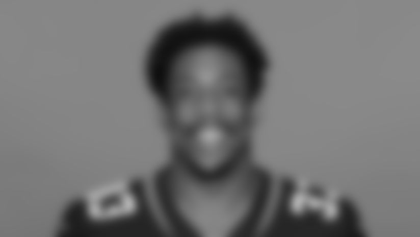 This is a 2020 photo of Devine Ozigbo of the Jacksonville Jaguars NFL football team. This image reflects the Jaguars active roster as of August 23, 2020 when this image was taken. (AP Photo)