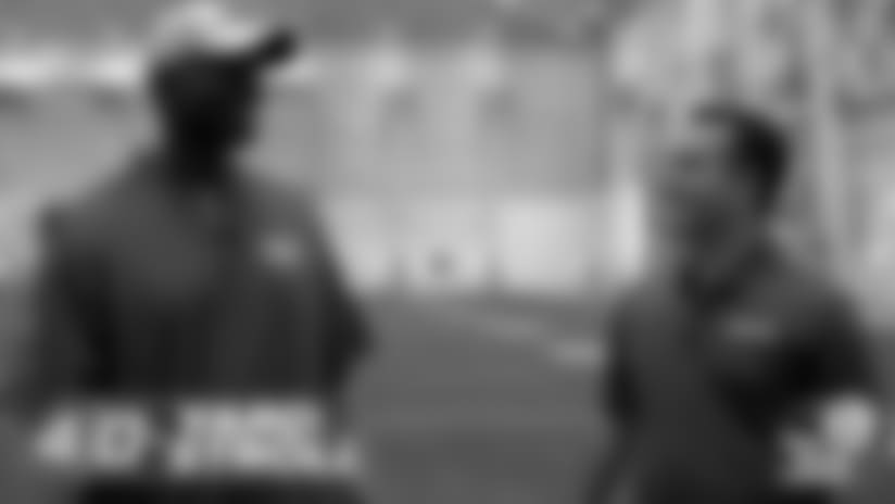 40-Yard Stroll with Head Coach Todd Bowles