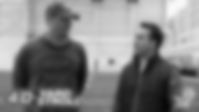 40-Yard Stroll with New Head Coach Adam Gase
