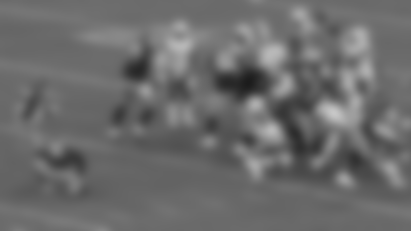 Highlight: Henry Anderson Blocks Titans' Extra-Point Attempt