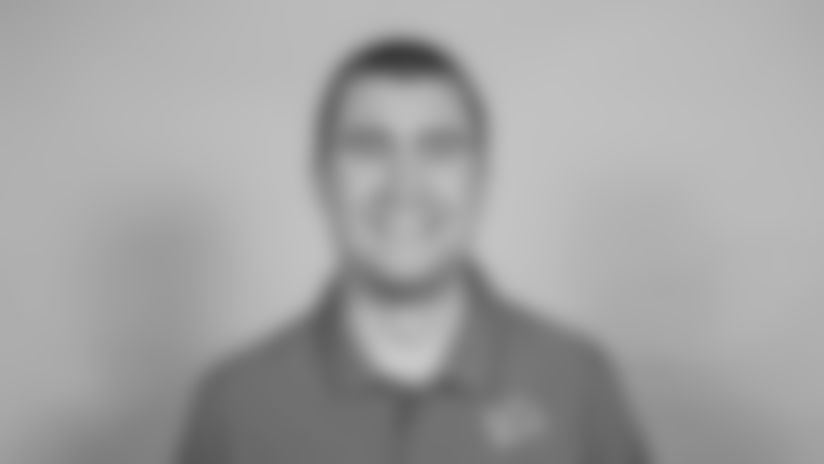 This is a 2021 photo of Seth Ryan of the Detroit Lions NFL football team. This image reflects the active staff as of February 18st 2021, when this image was taken. (AP Photo)