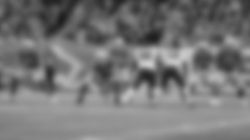 Detroit Lions offense during a NFL football game against the Chicago Bears on Thursday, Nov. 22, 2018 in Detroit. (Detroit Lions via AP).