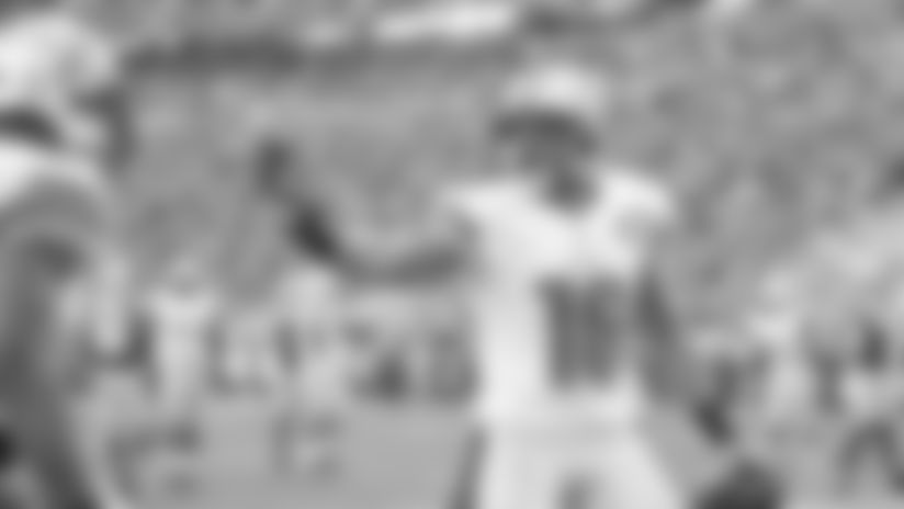 Detroit Lions wide receiver Lance Moore (16) celebrates his game-winning touchdown against the Green Bay Packers in 2015.