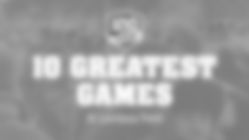 Infographic: 10 Greatest Games at Lambeau Field