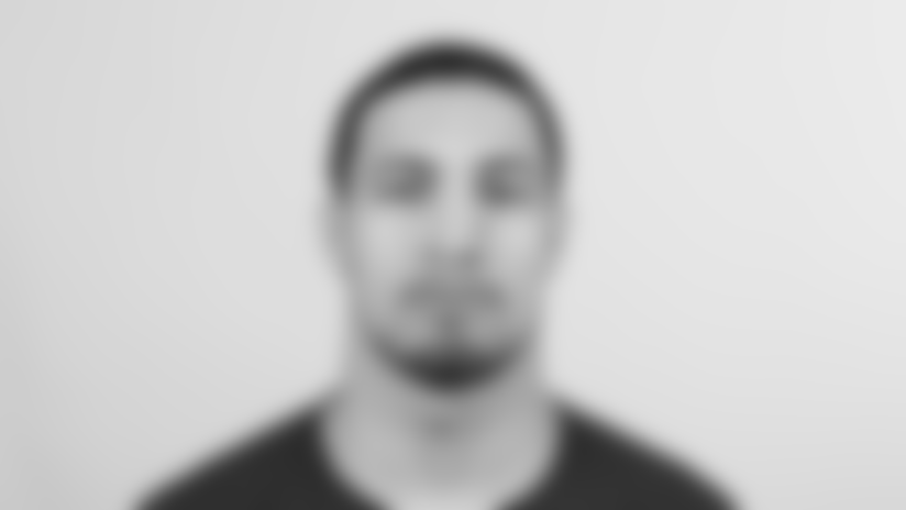 Virginia defensive back Quin Blanding poses for a headshot during the 2018 NFL Scouting Combine on Saturday, March 3, 2018 in Indianapolis. (Ben Liebenberg via AP)