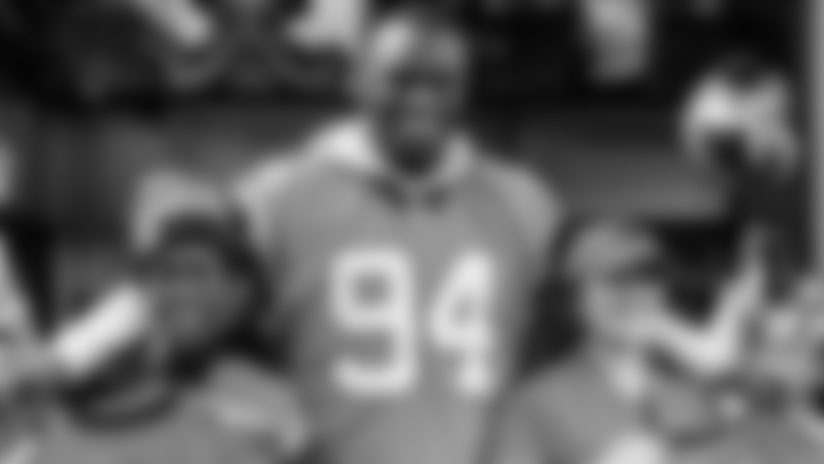 Watch: Efe Obada gets a special visit from two young Londoners