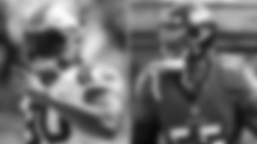 Two legendary pass rushers will share the same field Sunday