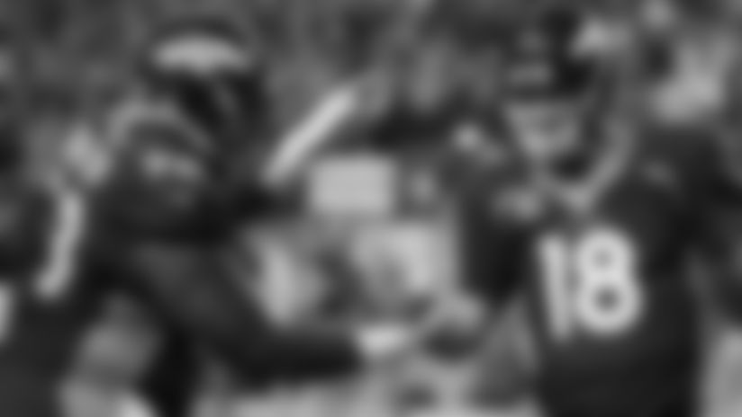 Terrance Knighton and Peyton Manning