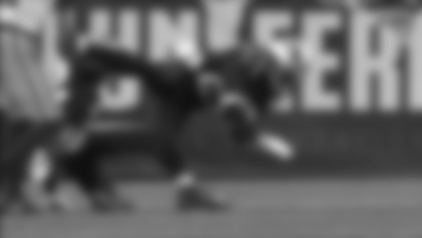 J.C. Jackson intercepts the Jimmy Garoppolo pass vs. San Francisco 49ers