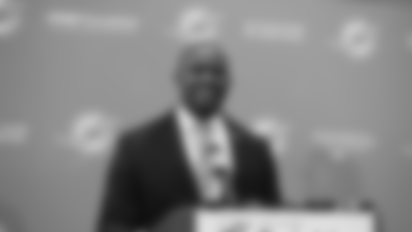 Miami Dolphins Head Coach Brian Flores.