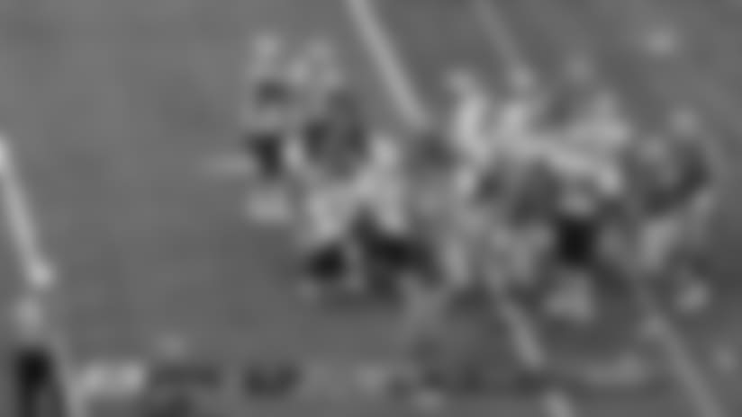 Deatrich Wise is HYPED after making tackle