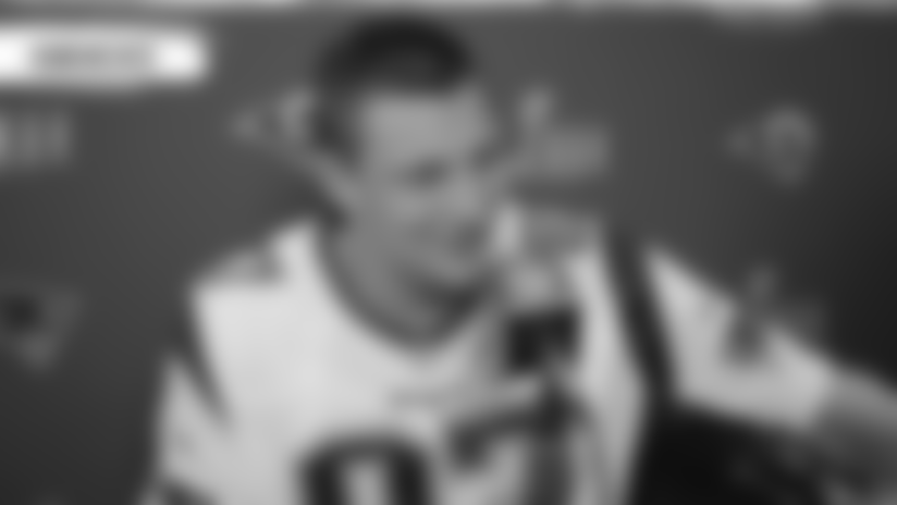Rob Gronkowski 1/31: 'It's time to play the game'