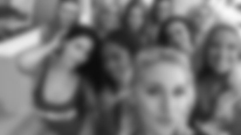Cheerleaders personal behind-the-scenes photos from their Swimsuit Calendar Trip