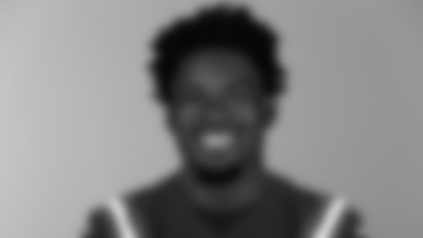 This is a 2020 photo of Isaiah Ford of the New England Patriots NFL football team. This image reflects the Patriots active roster as of August 1, 2020 when this image was taken. (AP Photo)