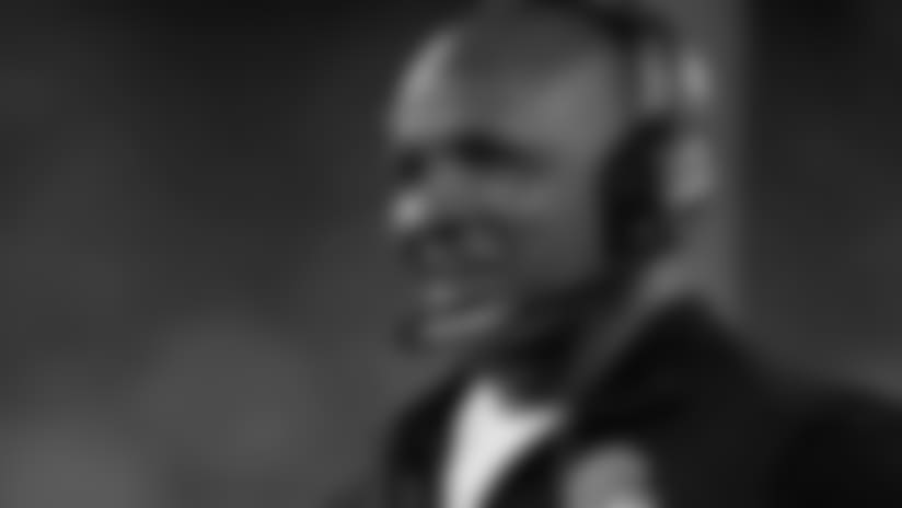 Cleveland Browns Head Coach Hue Jackson.