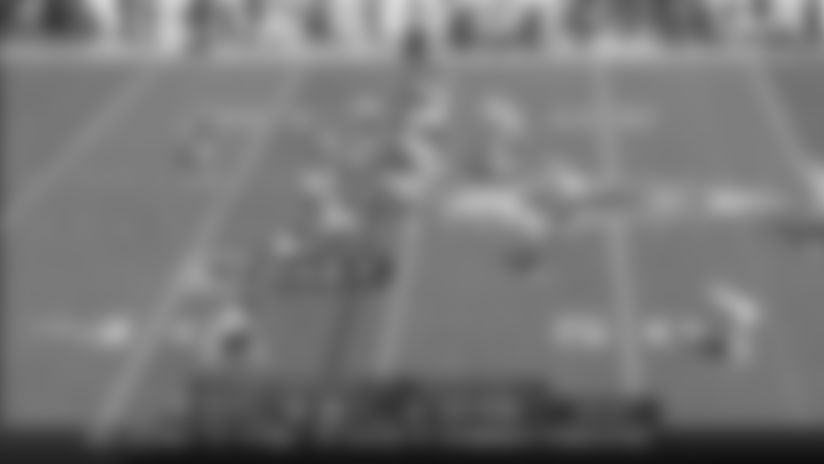 Maxx Crosby chases down Patrick Mahomes for a crucial sack