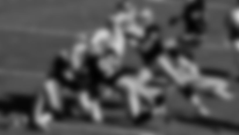 As the Raiders prepare to host the Denver Broncos at Allegiant Stadium, view past matchups of the Silver and Black hosting their division rival.