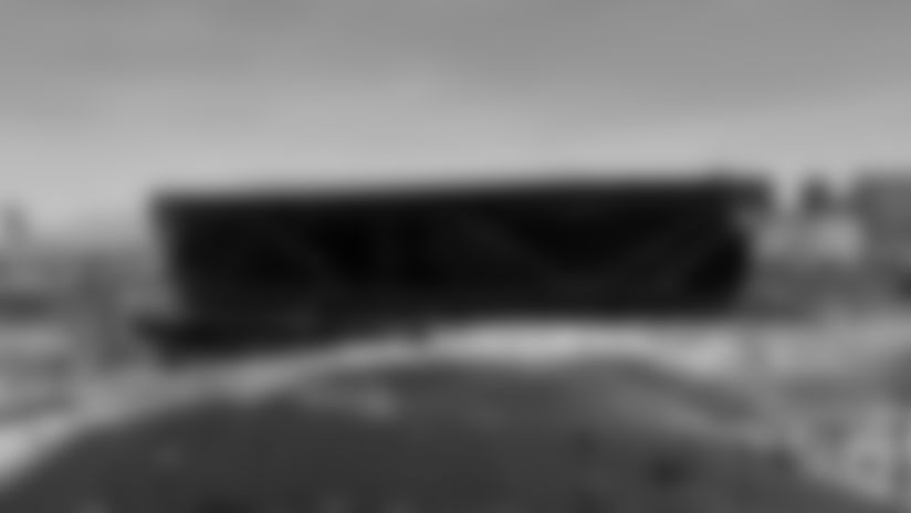 Watch the most recent time lapse and drone footage of the progress on Allegiant Stadium which is 31 months into construction.