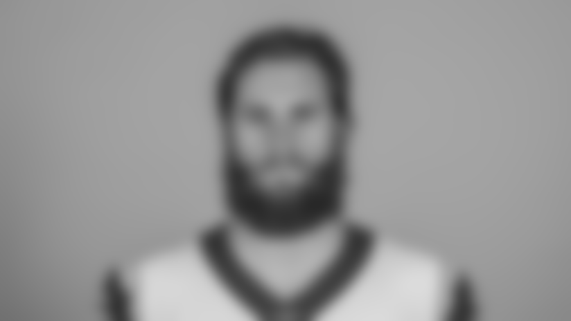 Headshot of linebacker (54) Bryce Hager of the Los Angeles Rams, Thursday, June 11, 2018, in Thousand Oaks, CA.