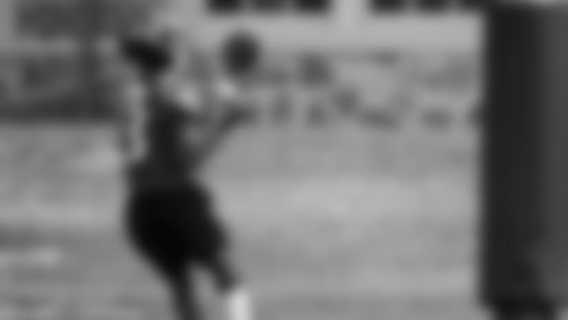 Check Out Smokey Brown Lighting up Ravens OTAs