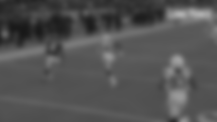 Skycam: Lamar Jackson Takes Off on First-Down Run