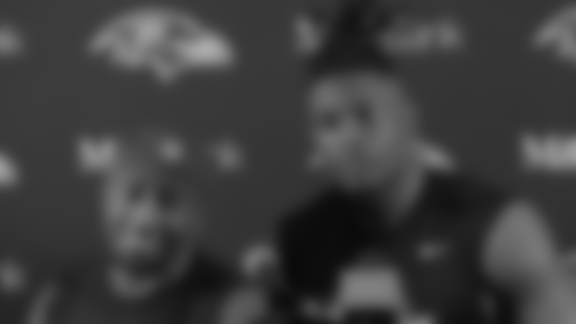Patrick Onwuasor, Tavon Young Talk About Their Fumble-TD