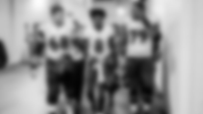 Matt Skura Lamar Jackson Ronnie Stanley
