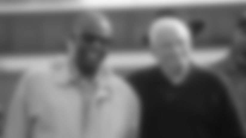 Hank Aaron and Art Modell