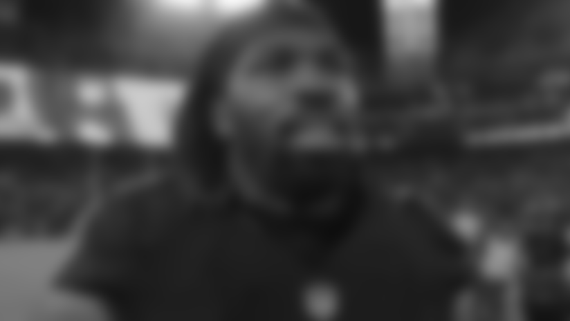1-on-1: C.J. Mosley Reacts to Game-Winning Interception