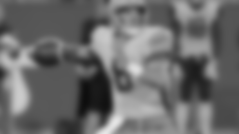 **QB Josh Woodrum (Salt Lake Stallions)**
Woodrum became a Ravens fan favorite during the Ravens’ 2017 preseason, pushing Mallett for the backup job. He didn’t make the team that year, then returned last offseason before again being part of the Ravens’ final cuts. He was the eighth-overall pick in the AAF quarterback draft and went 10-for 22 for 103 yards with one touchdown and one interception before leaving the game with a hamstring injury.