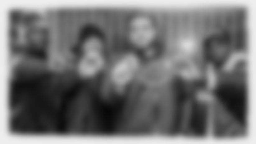 PHOTOS: Redskins Players Visit Joint Base Myer For USAA Unit Interaction