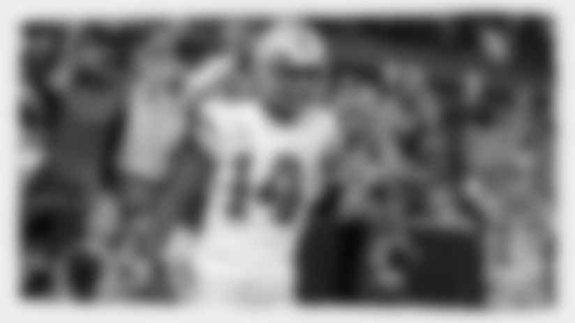 Hill and Haskins played together at Ohio State from 2016-2018. In the one season with Haskins as a starter, Hill caught 70 passes for 885 yards and six touchdowns.