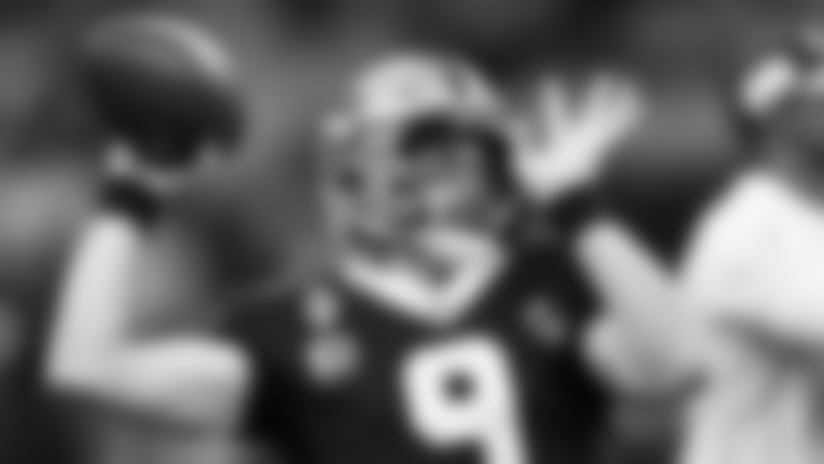 Quotes from Drew Brees following the divisional round playoff game against the Philadelphia EaglesÂ