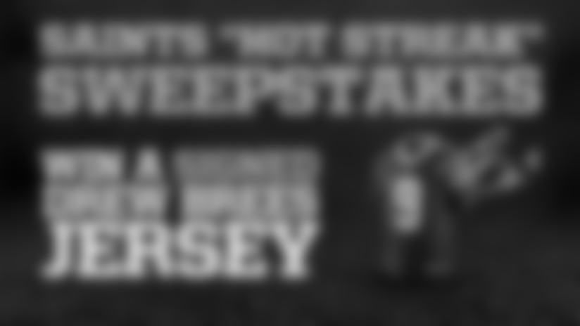 Saints Hot Streak Sweepstakes