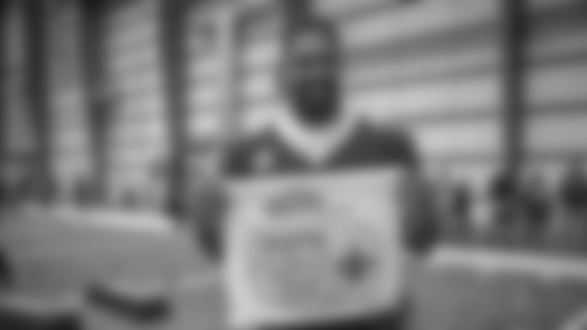 Cam Jordan hosts Saints Kids Club presented by Copeland's