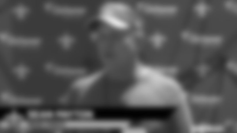 New Orleans Saints Head Coach Sean Payton addressed the media after joint practice with the Los Angeles Chargers during New Orleans Saints Training Camp presented by Verizon at Jack R. Hammett Sports Complex on August 16, 2019.