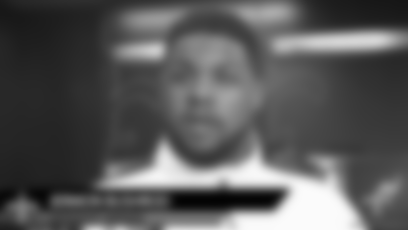 Jermon Bushrod, "We need to put our best foot forward this week"
