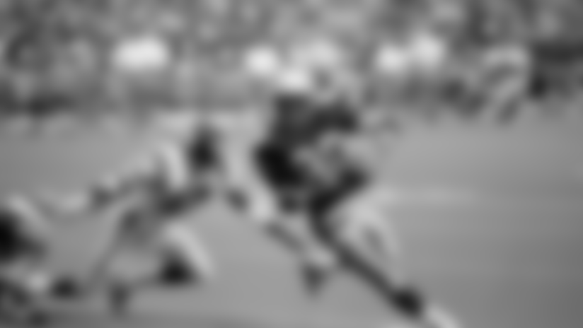 10\. WR Steve Largent: The pre mid-1990s guys get ranked slightly lower on this list, because during the “pen and pad” eras, Fantasy Football was more of a cult game. But let’s not dismiss those types fully, because legend has it the game was actually created in the early 1960s. With eight 1,050-plus receiving yard seasons and eight seasons of eight-plus TDs, Largent made, of course, a very significant Fantasy impact from 1977 to 1987 for the hardcores who sang his praises in those days.