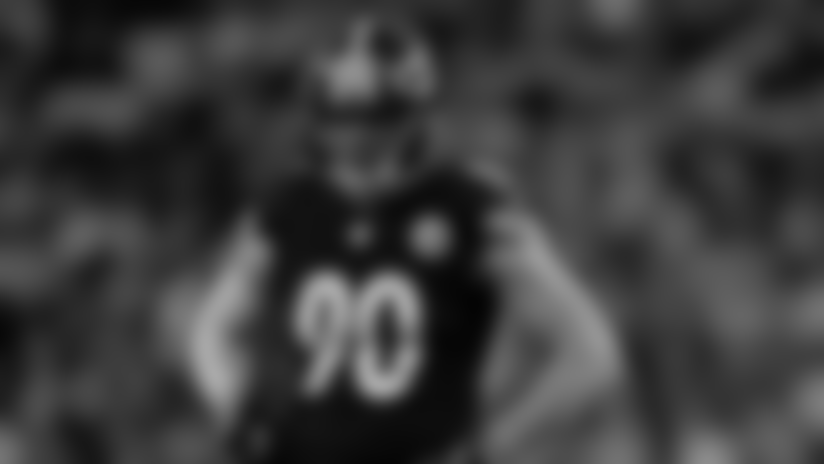 HIGHLIGHT: Watt powers his way for the strip-sack