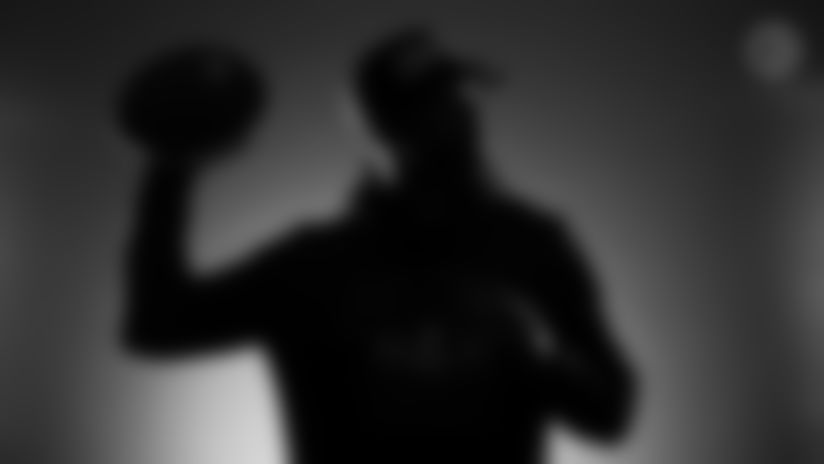 Take a look at Chris Oladokun's first photoshoot as a Pittsburgh Steeler