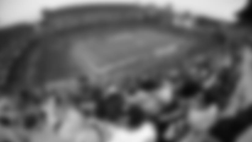 El punto de vista de Alvaro Martin y Luis Rodriguez desde el Palco de Steelers Radio en español en Heinz Field