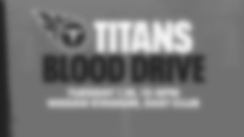 The Tennessee Titans and American Red Cross today announced the Titans Playoff Week Blood Drive, encouraging Titans fans across Tennessee and the country to celebrate the week leading up to the Titan’s NFL Divisional Round matchup by giving back to their communities’ blood banks.