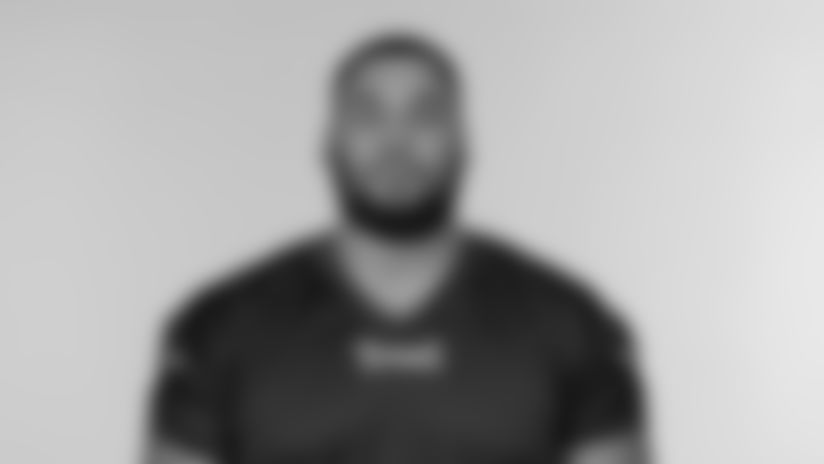 NASHVILLE, TN - AUGUST 02, 2020 - The 2020 photo of Guard Jamil Douglas #75 of the Tennessee Titans of the Tennessee Titans NFL football team. This image reflects the Tennessee Titans active roster as of August 2, 2020 when this image was taken. Photo By Donald Page/Tennessee Titans