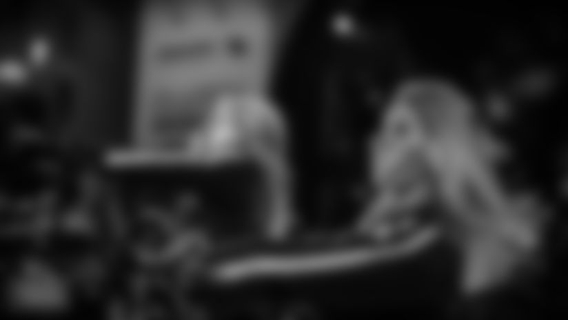 Titans cheerleaders take the field for the team's Week 10 game against the Indianapolis Colts at Nissan Stadium. (Photos: Donald Page)