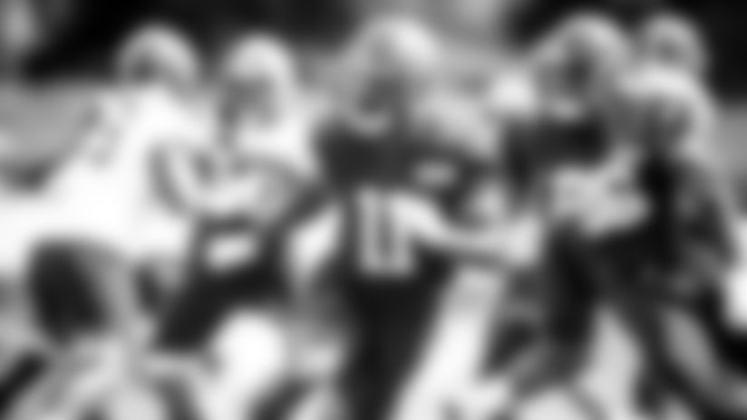 Wide receiver Donovan Peoples-Jones (11) during practice on August 29, 2020