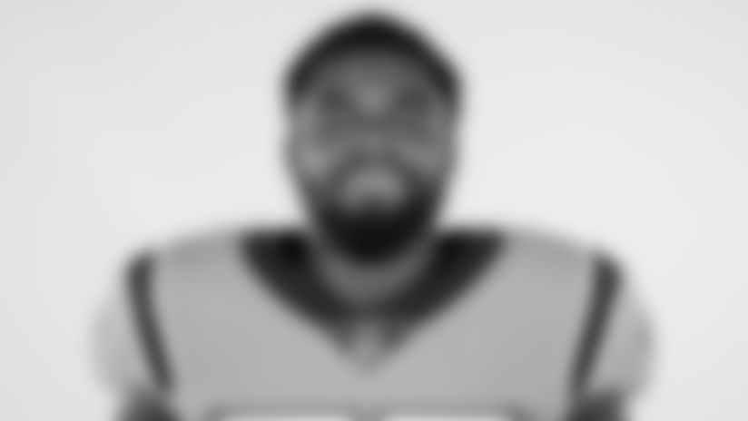This is a 2020 photo of Andre Smith of the Carolina Panthers NFL football team. This image reflects the Carolina Panthers active roster as of Wednesday, Aug. 5, 2020 when this image was taken. (AP Photo)
