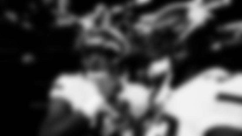 View exclusive black-and-white images as the Vikings competed against the Seahawks for Monday Night Football at Centurylink Field.