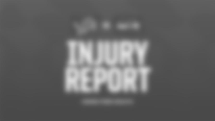 Lions vs. Seahawks injury report and game designations for Friday, September 30.