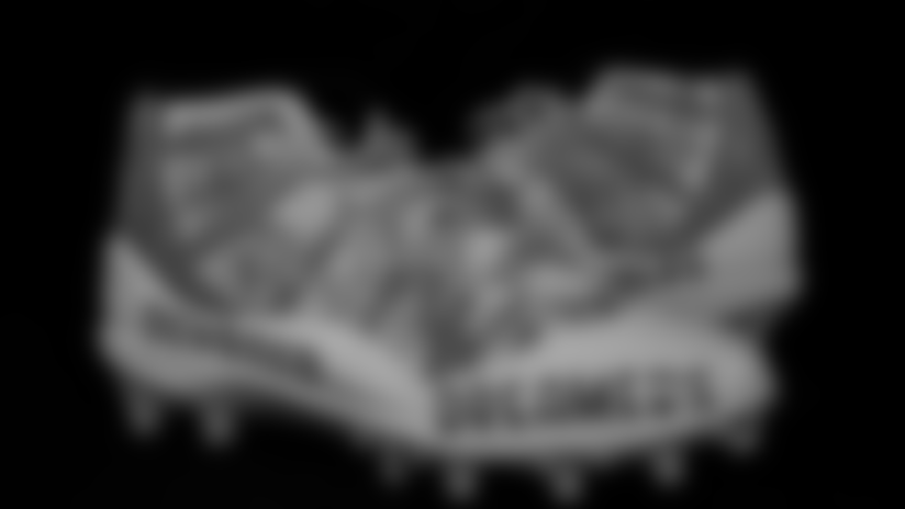 New Orleans Saints players reveal the cleats for NFL initiative "My Cause My Cleats" and will play in the customized shoes on December 8, 2019 at Mercedes-Benz Superdome